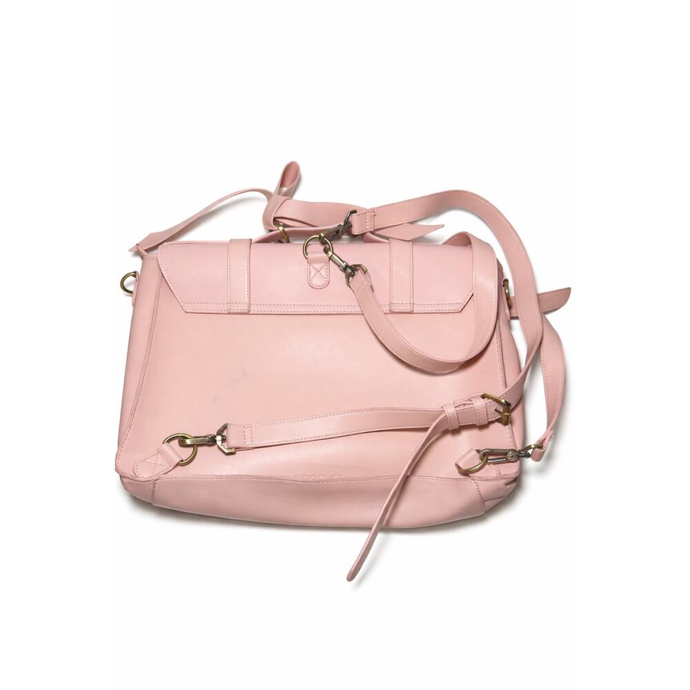 ECOSUSI 13" Pink Satchel Handbag Laptop Briefcase Crossbody Shoulder Bag
